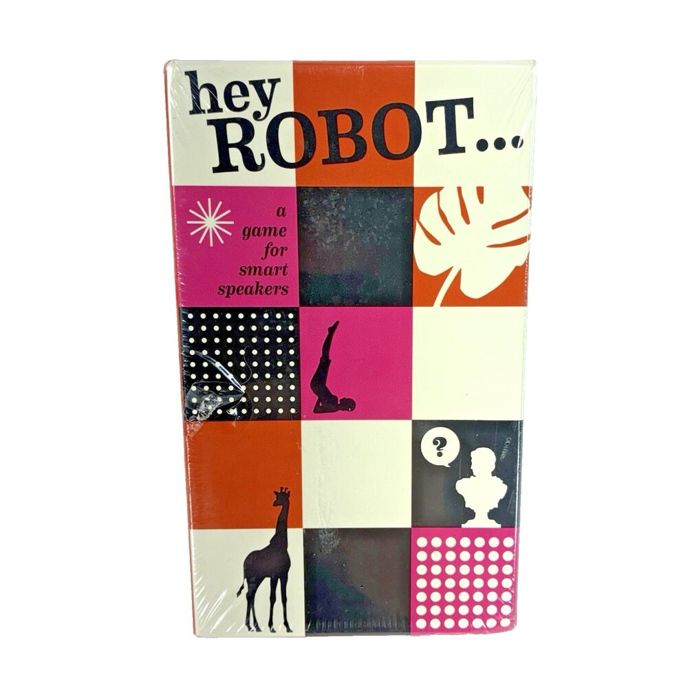 Hey Robot A Game for Smart Speakers Everybody House Games New Factory Sealed